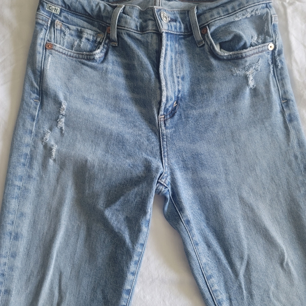 Citizens of Humanity Harlow Ankle Midrise Slim Jean Size 25 - Picture 6 of 10